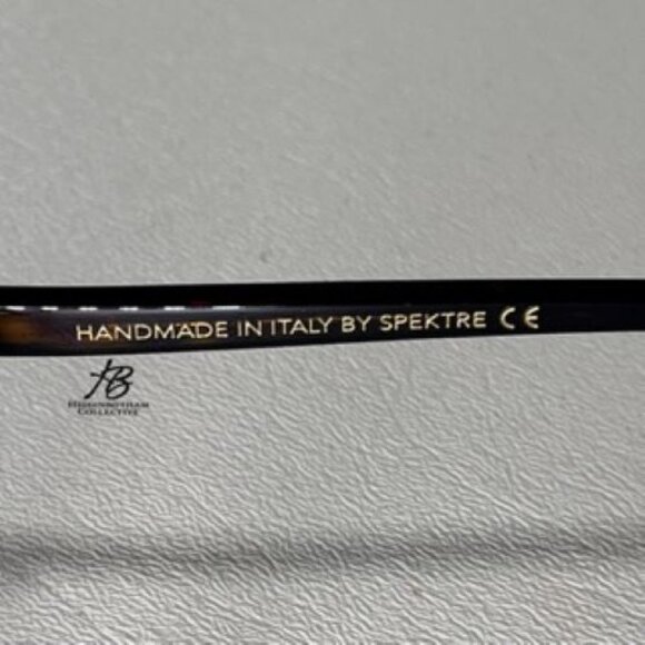 SPEKTRE GATSBY SQUARE ACETATE EYEGLASS FRAMES HAVANA 50-21-145 NEW GTS02V - Picture 12 of 15